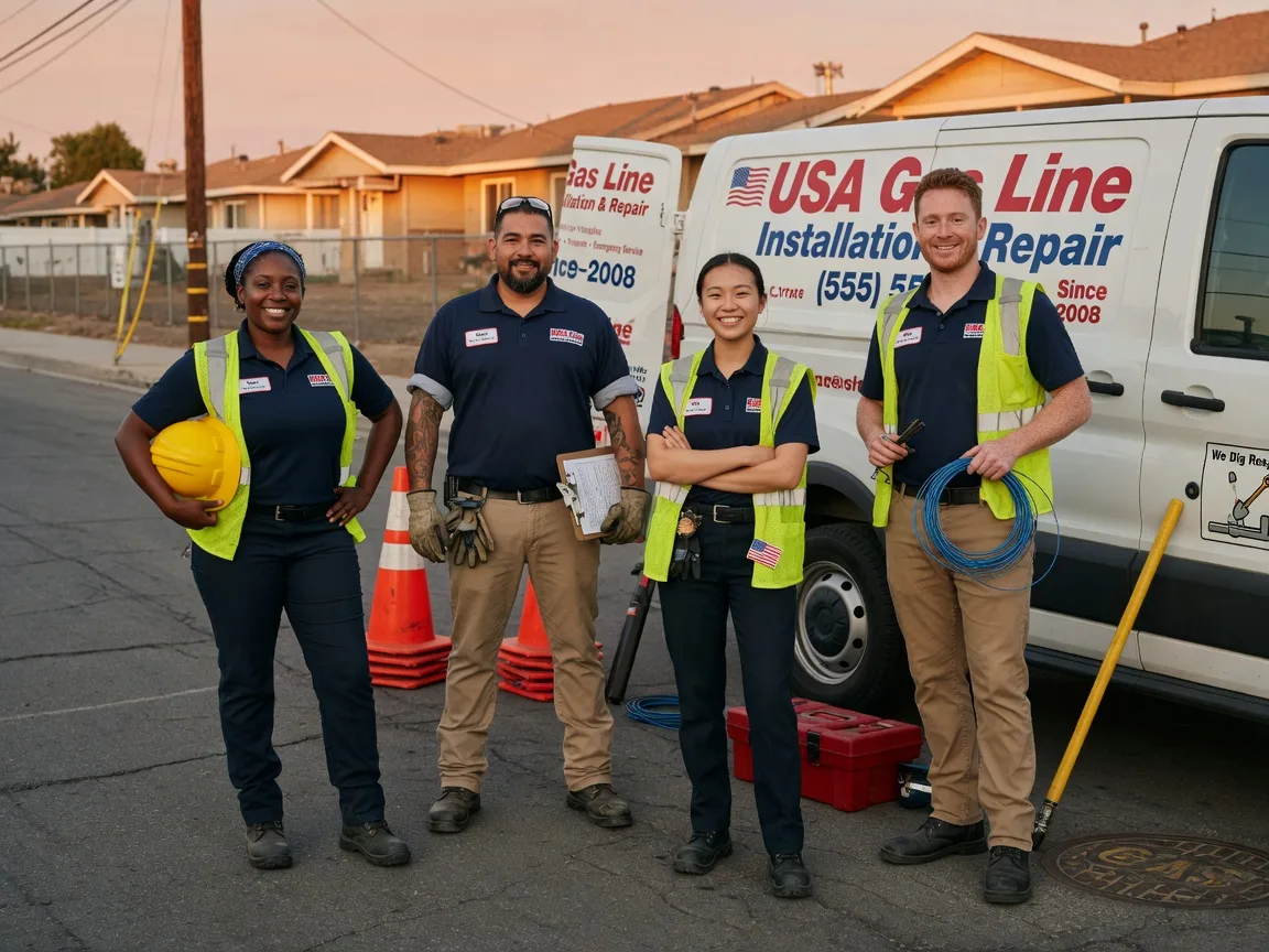 Gas Line Installation company in Louise, TX